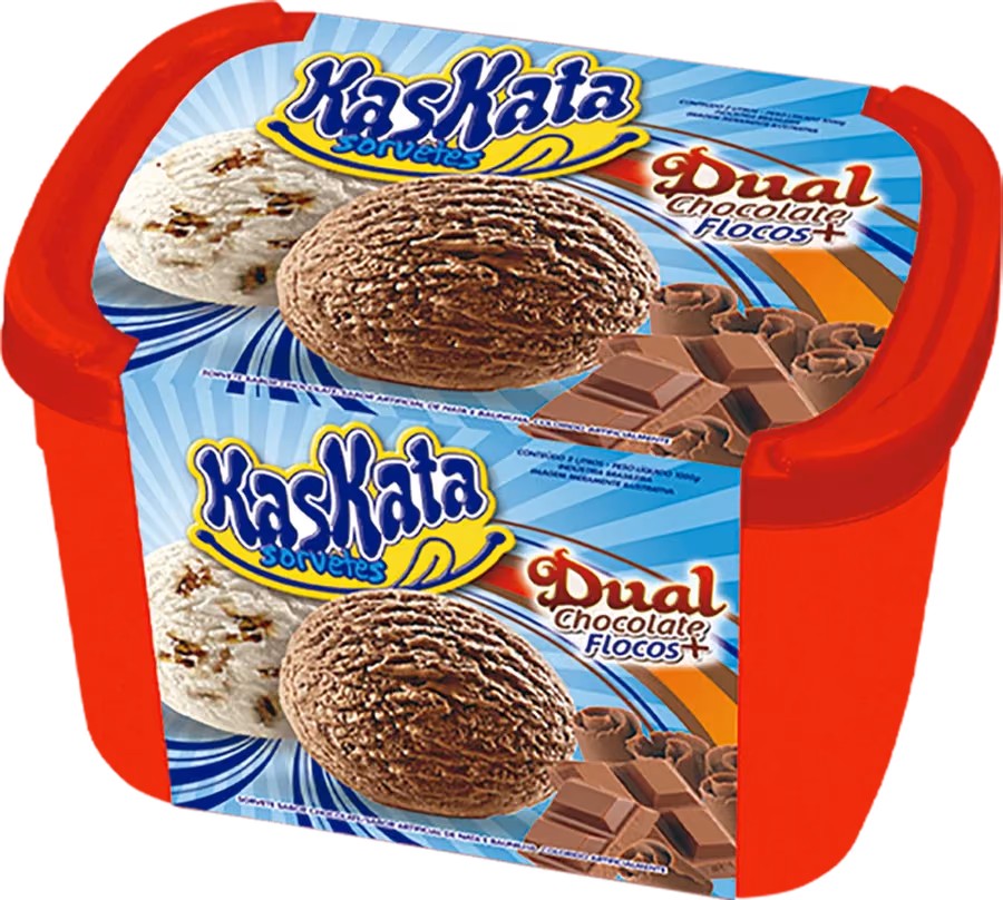 Dual Chocolate e flocos