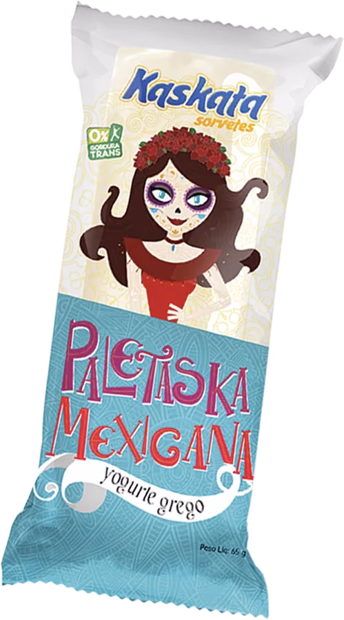 Paletaska Mexicana Iogurte grego