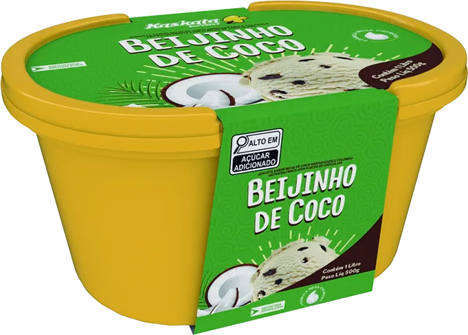 Kaskata 1 litro Beijinho de coco