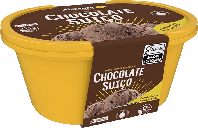 Kaskata 1 litro Chocolate suíço