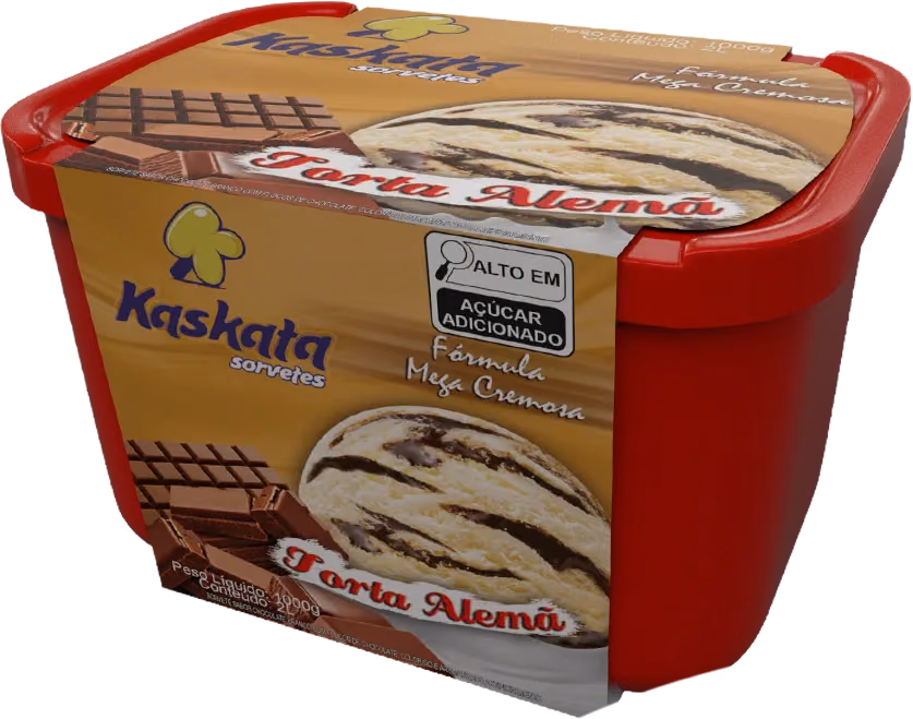 Kaskata 2 litros Torta alemã